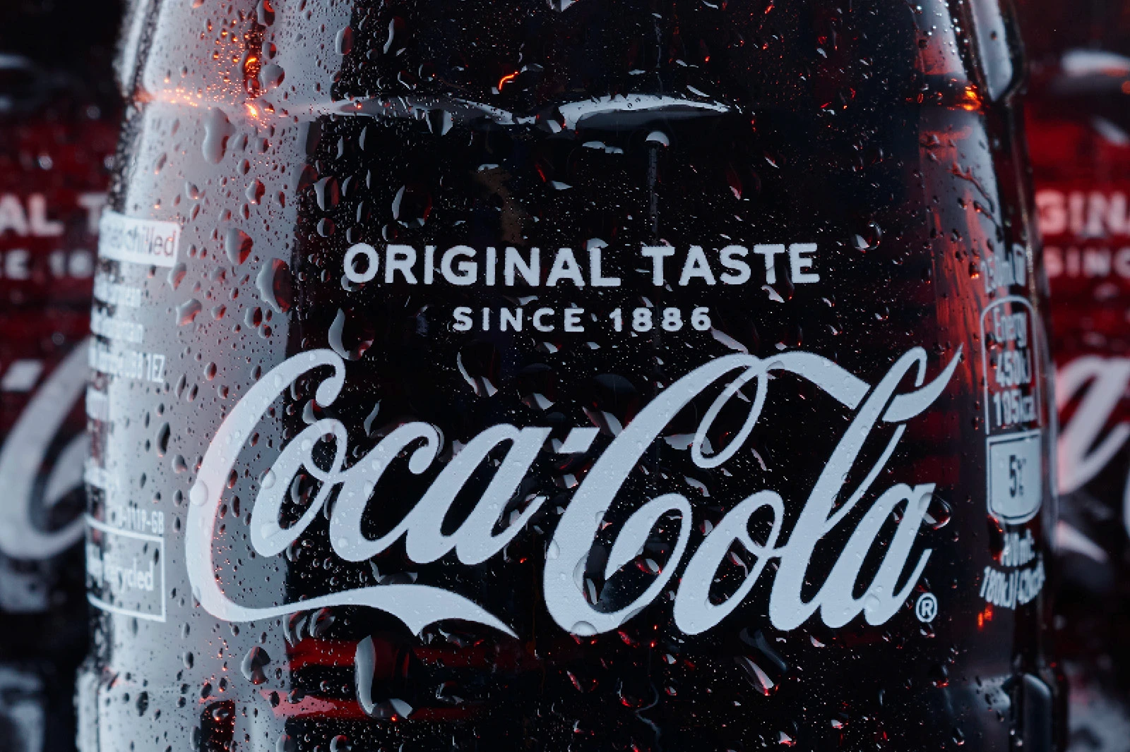 Coca-Cola typography project shown on the Brody Fonts website